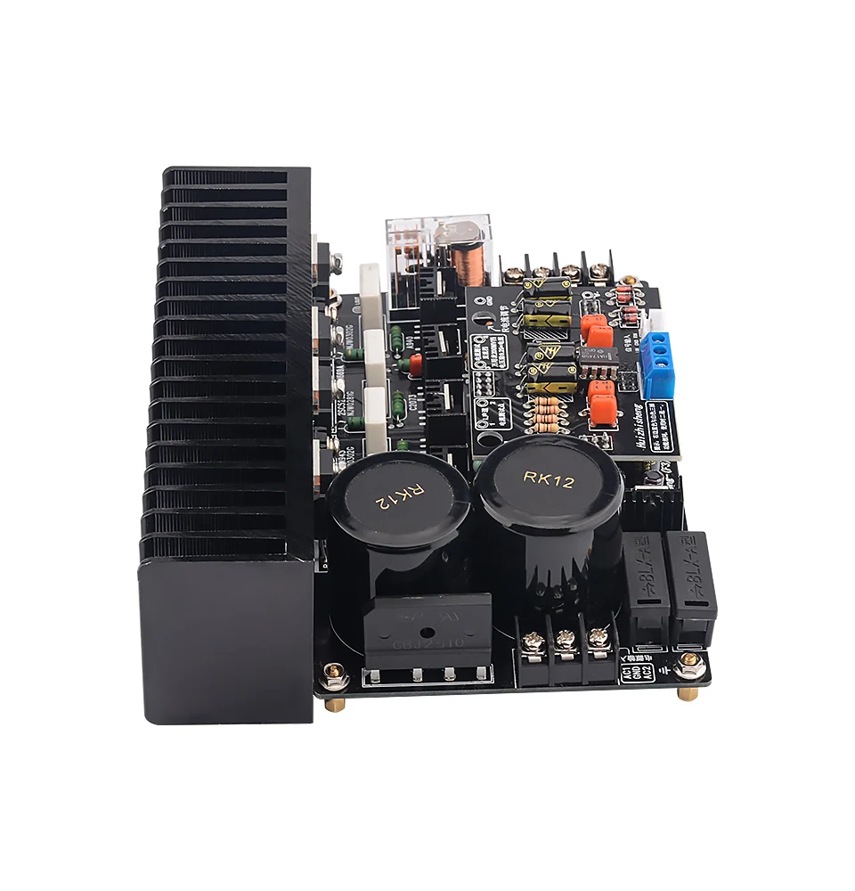 AIYIMA Discrete Tube Power Amplifier Board 120Wx2 UPC2581V HiFi Two Channel Audio Amplifiers NJW0281G NJW0302G power amplifier