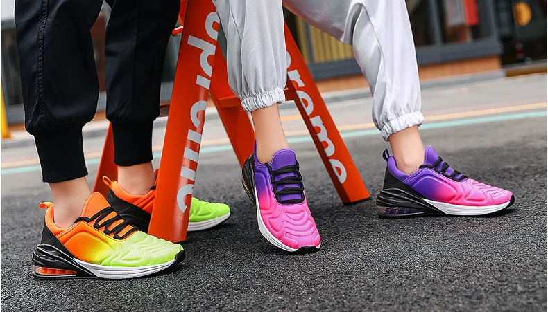 Весенние мужские модные кроссовки с воздушной подушкой, повседневная обувь унисекс, Уличная обувь для бега, мужская спортивная обувь, кроссовки для женщин