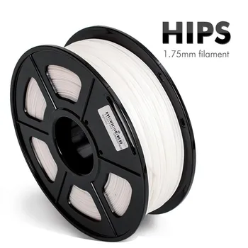 

3D Printer Filament New Free Ship SUNLU White 1.75mm HIPS Filament For 3d Printer Support Material For ABS/PLA 1KG/roll