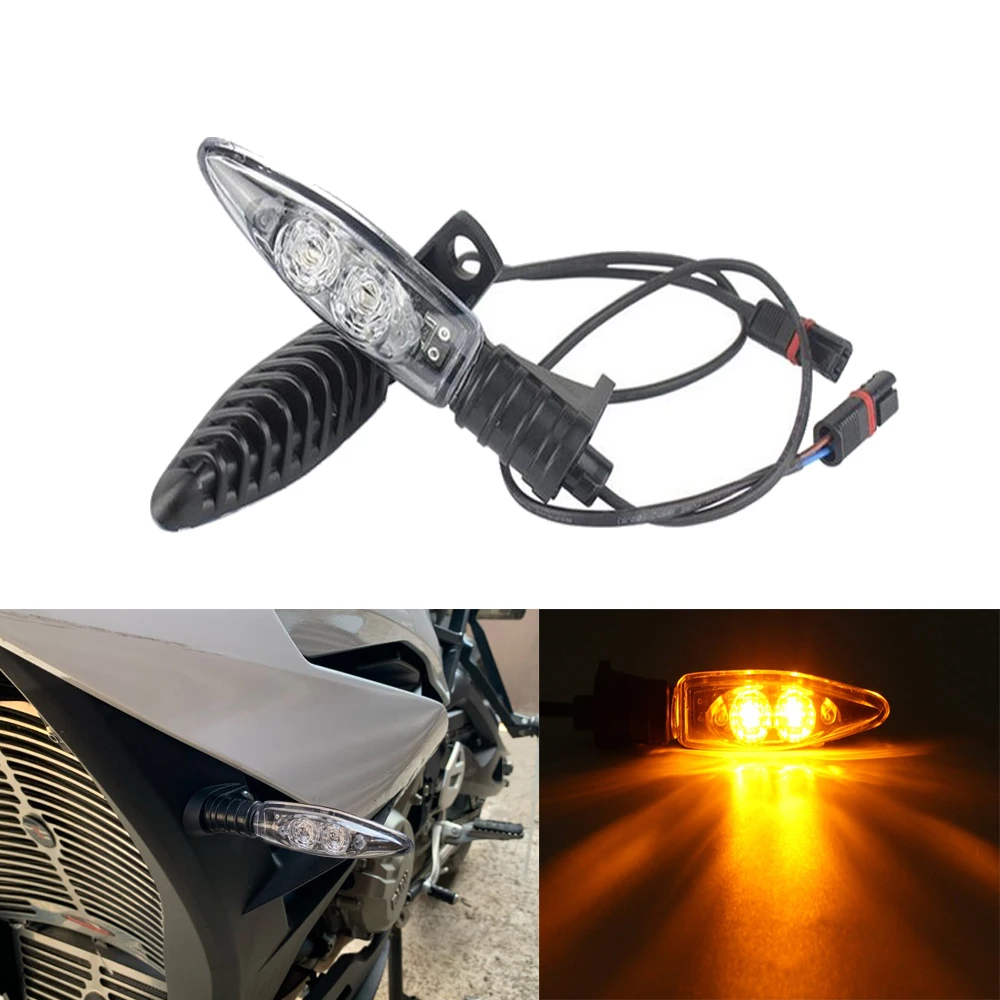 Motorcycle LED Indicator Lights Front Steering Lamp for BMW Motorcycle