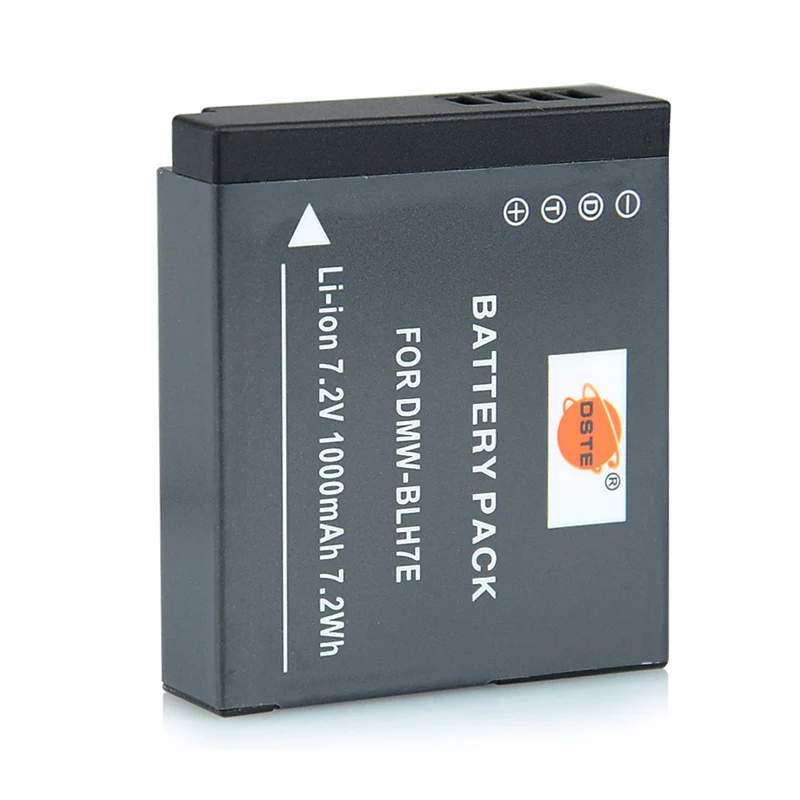 3 шт 1000mAh 7,2 V DMW-BLH7E BLH7 DMC-GM1 GM1 DSTE батарея для камеры lcd двойное зарядное устройство для Panasonic Lumix DMC-GM1 DMC-GM1K