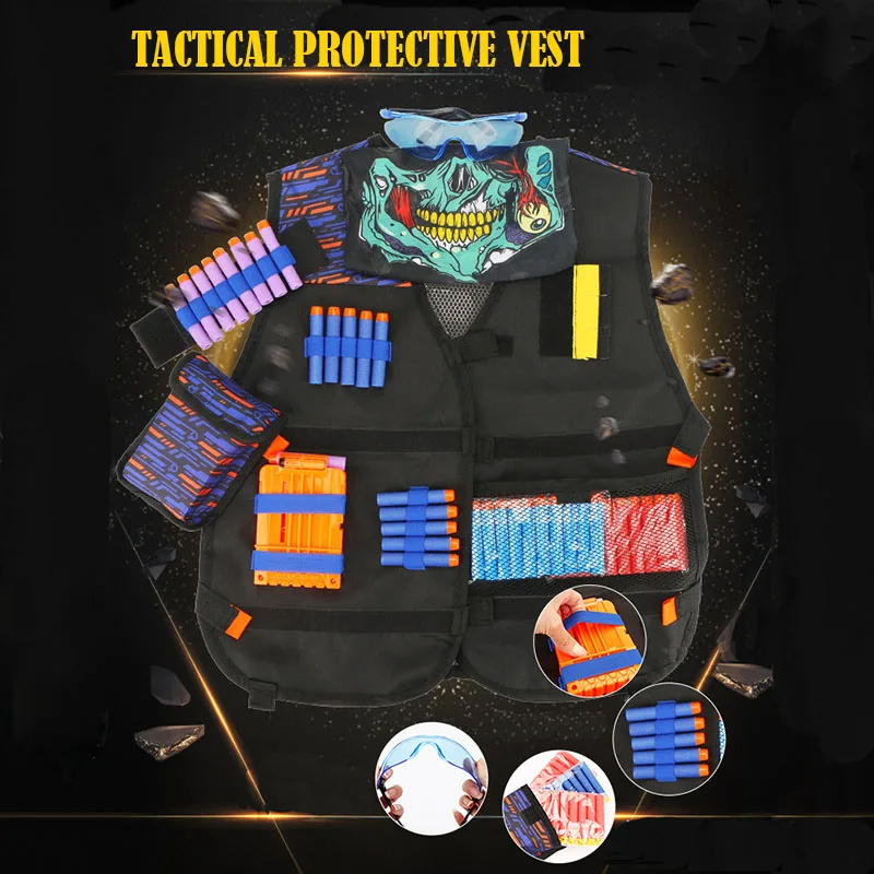 Аксессуары для пистолета Nerf уличное игровое снаряжение подарок на Рождество