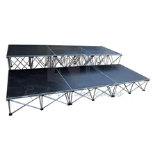 3'X3' платформа 16 ''высота RK Smart Stage, портативный сценический комплект, модульная сценическая платформа, портативный алюминиевый сценический