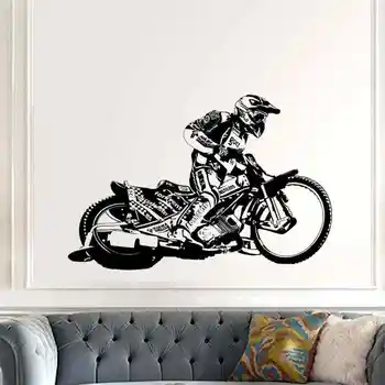 

Off-road Motorcycle Racing Sticker Vehicle Motocross Posters Vinyl Wall Decals Decor Mural Off-road Autocycle Racing Decal