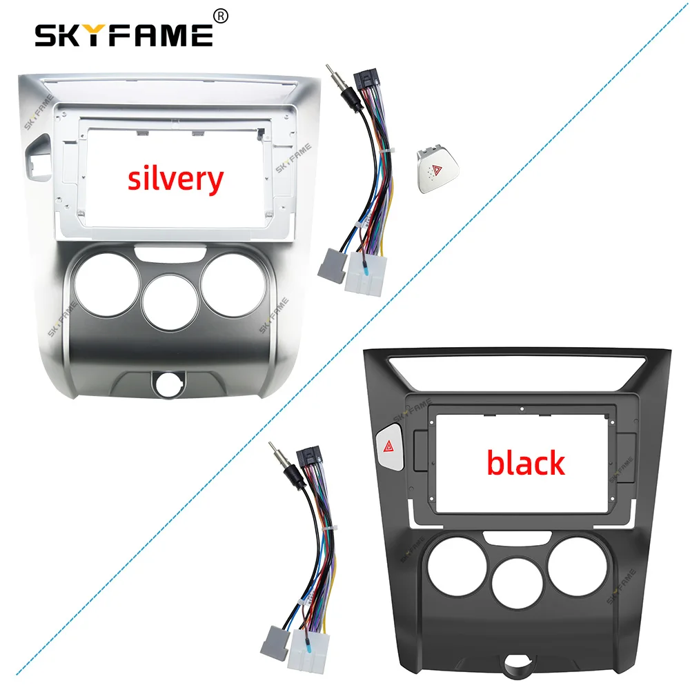 

SKYFAME Car Frame Fascia Adapter For Nissan Venucia R50 D50 2012-2019 Android Android Radio Dash Fitting Panel Kit