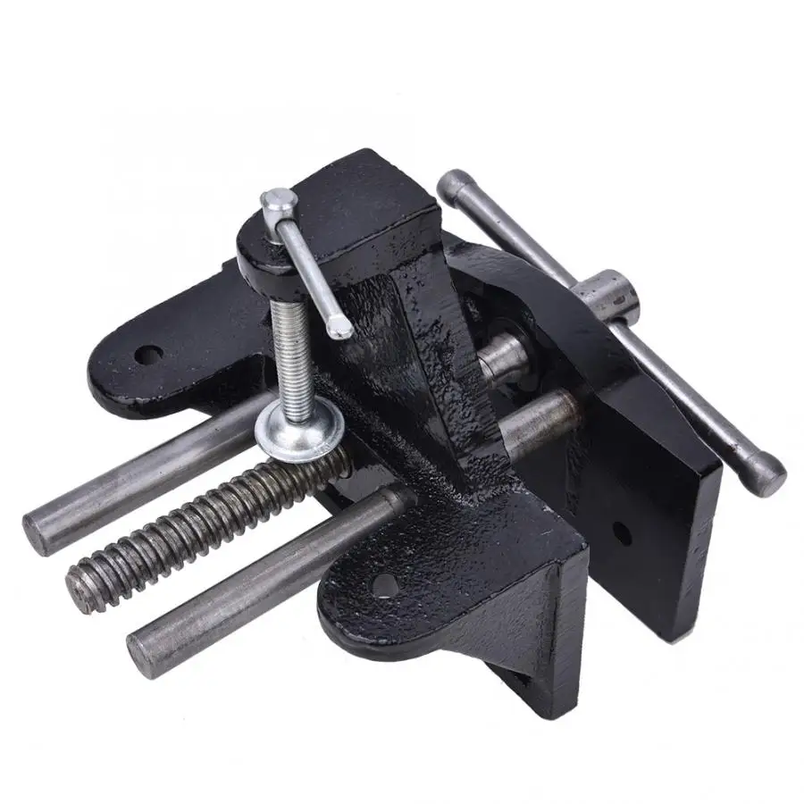 

Cast Iron Table Vise Quick Opening Woodworking Bench Vise Clamp Table Holding Tool