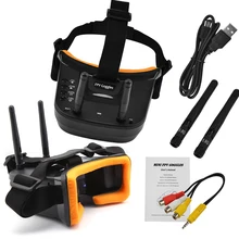 VR009 – lunettes FPV 5.8G 40CH à Double antenne avec recherche automatique, mini lunettes FPV, écran LCD 3.0x480 de 320 pouces, jouets à batterie intégrée 