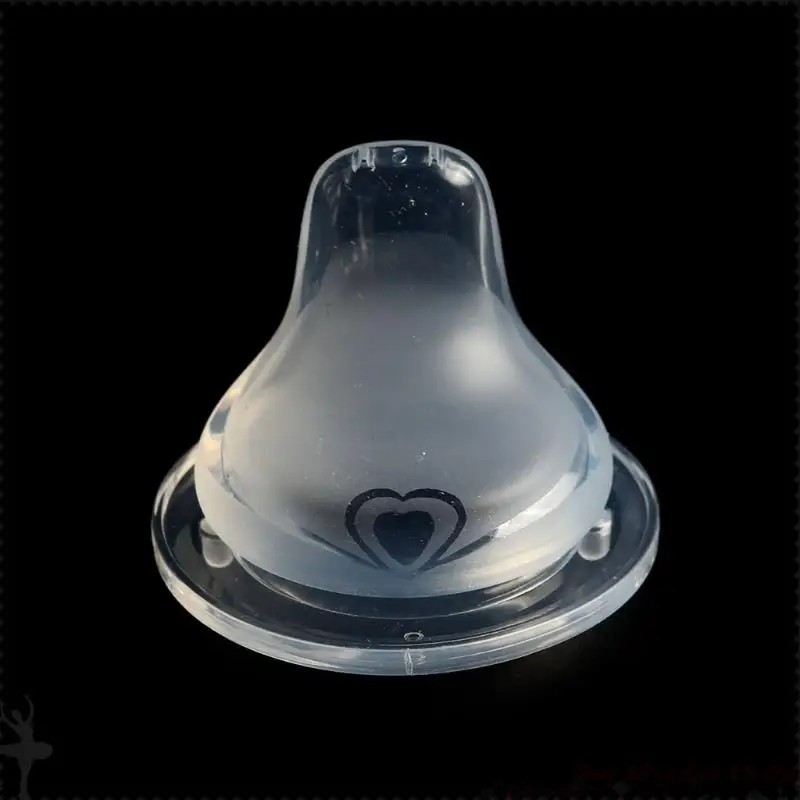 Baby Soft Safety Liquid Silicone Pacifier Duckbill Nipple Natural Flexible Replacement for Wide Mouth Milk Bottle Accessories