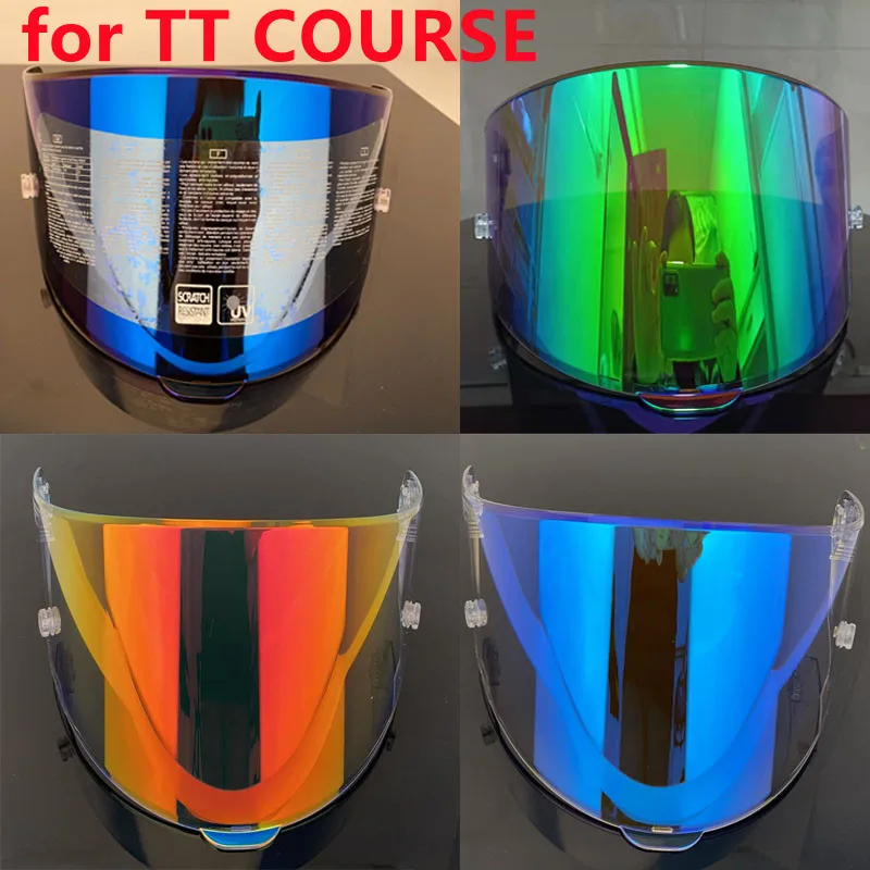 Helmet Visor for KYT TT Course Motorcycle Full Face Goggles Shield Parts Glasses Sunscreen Windshield Windproof Lens Accessories |