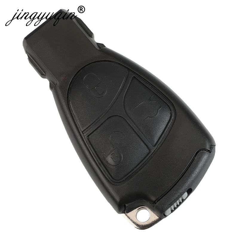 JINGYUQIN 433MHZ 2/3 BUTTONS NEC REMOTE KEY FOB FOR MERCEDES BENZ B C E ML S CLK CL 3B 3BT COMPLTE CONTROL KEY 1996-2005