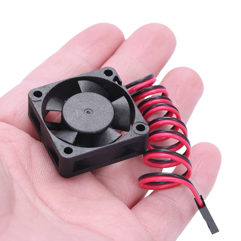 Для радиоуправляемой модели автомобиля Esc 3010 Вентилятор охлаждения двигателя для дистанционного управления автозапчасти аксессуары 30X30 мм