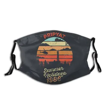 

Chernobyl Non-Disposable Face Mask with Filter Nuclear Power Station Quote 1986 Anti Haze Dust Mask Respirator Mouth Muffle