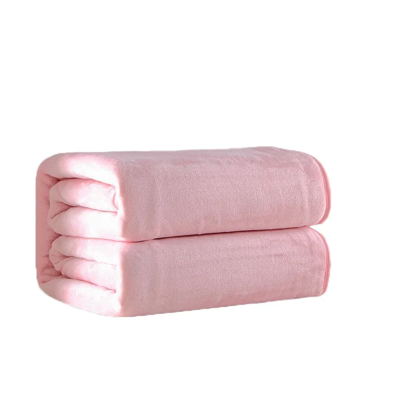 Домашний текстиль фланелевое одеяло утолщенное зимнее супер теплое мягкое s