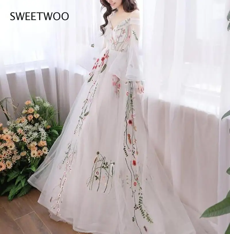 

Summer 2021 Ladies Sexy Elegant Retro Travel Dress Super Fairy Longtail Dress Casual Shirt Dress Party Wedding Ladies Cute Dress