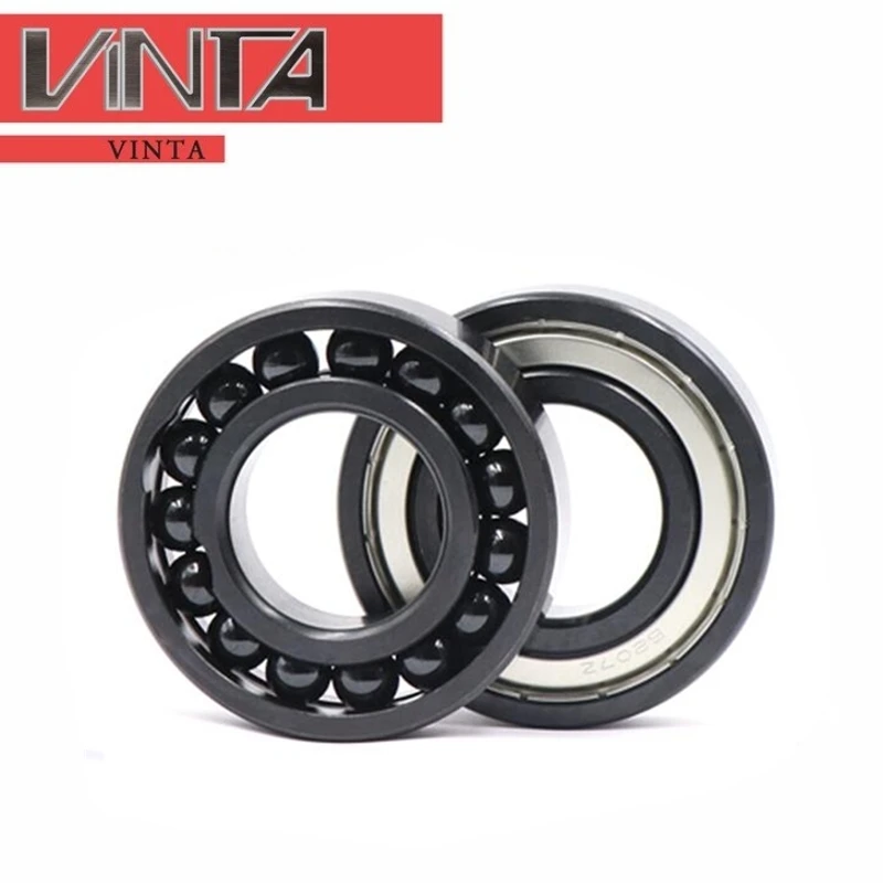 5pcs/lot Black Type Deep Groove High temperature Ball Bearing 6200 6201 6202 6203 6204 6205 6206 6207 6208 Tools Spindle Motor |