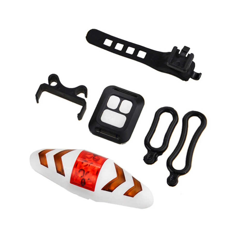 Top NEW Bicycle USB LED Indicator Rear Tail Light Bike Turn Signal Light with Wireless Remote 3