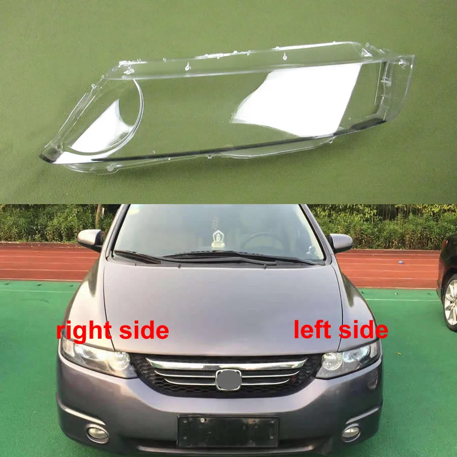 Прозрачная лампа тенты передняя фара сломанной старения заменяет оригинальные абажур настольной лампы для Honda Odyssey 2005 2006 2007 2008