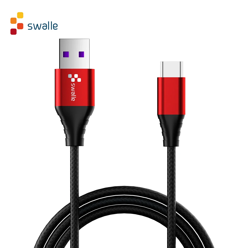 Swalle Micro USB кабель 3A нейлоновый провод для быстрого заряда для iPhone samsung Xiaomi Android type-C мобильный телефон usb зарядный шнур