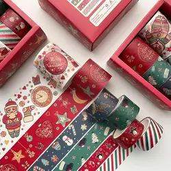 Bande décorative pour compte à main en boîte, étiquette Scrapbooking, pour cadeau de noël, U3k1 