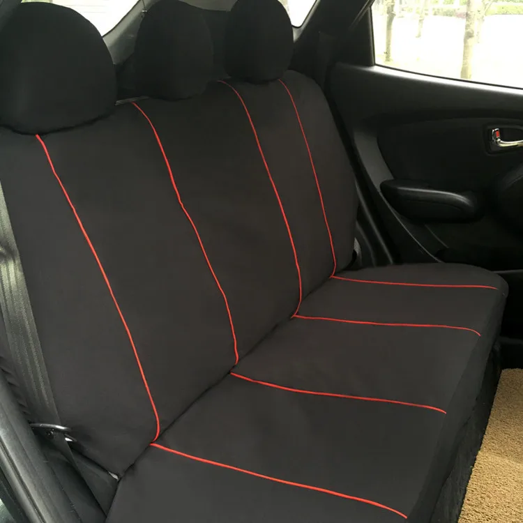 Высококачественные Универсальные чехлы для автомобильных сидений из искусственной кожи для Audi a3 a4 b6 b8 a6 a5 q7 бежевый Красный Черный Водонепроницаемый Мягкий автомобильный Стайлинг