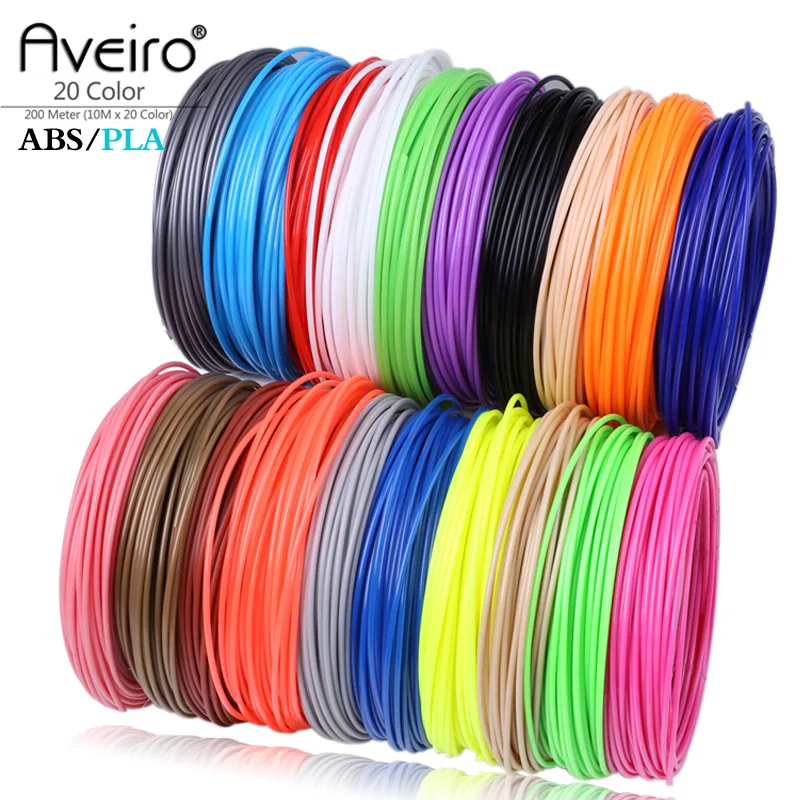 Aveiro 50/100/200 м 1 75 мм ABS PLA материал нить 3d пополнения Ручка пластик для 3 D ручка