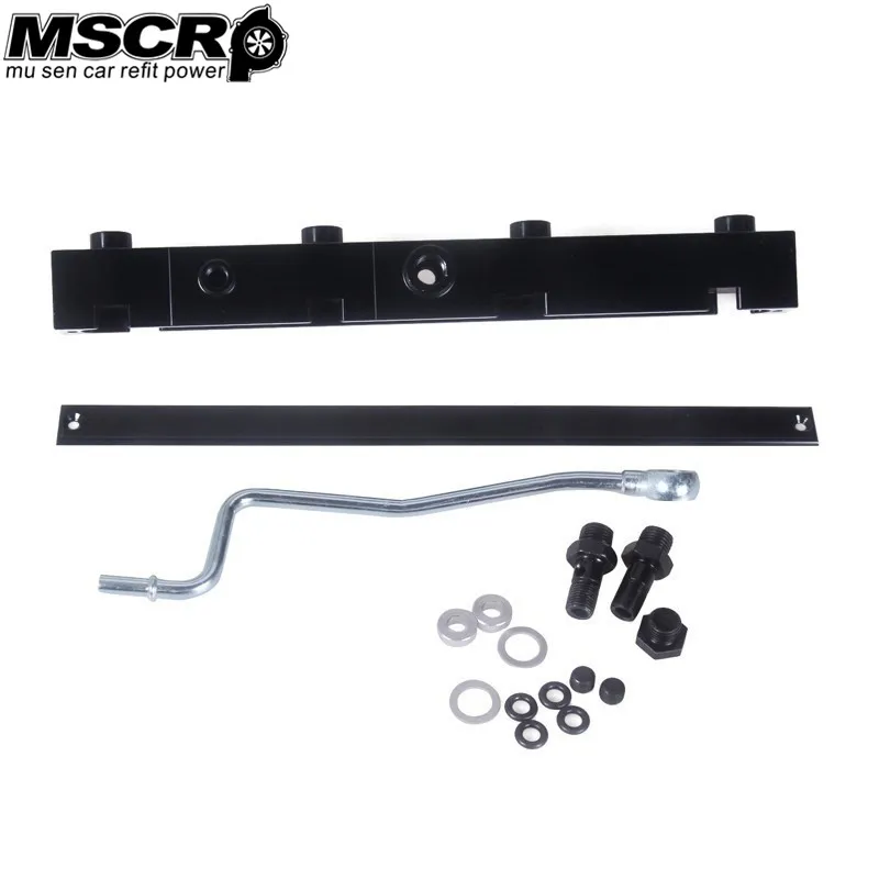 Комплект топливной рейки высокого объема для Honda 02-06 Acura RSX Civic K20 K20A2 K20Z1 K20A3 Черный