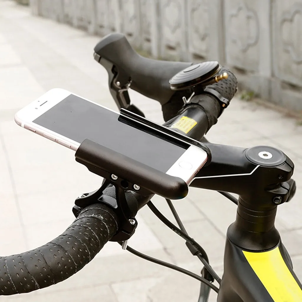 Bicycle Phone Mount Aluminum Bike Holder With 360° Rotation Adjustable Soporte Brompton велотовары New | Спорт и