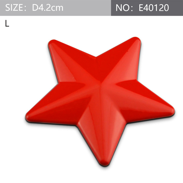 Car Stickers Badge Emblem 3d Metal Decoration Love Star Styling Decal For Car Body DIY Exterior Motorcycle Accessories