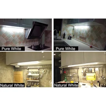 

Portable USB LED Touch Sensor Adjustable 5V Cabinet Wardrobe Closet Light Smart LED Wall Light Reading LED Night light