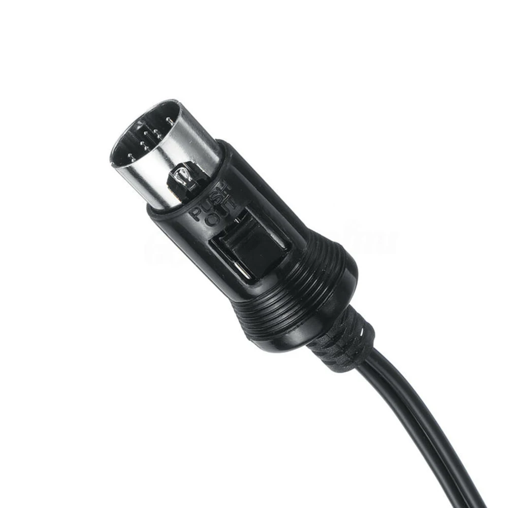 Черный 4,0 версия автомобиля модуль Bluetooth аудио Aux Кабель-адаптер для Kenwood ABS Пластик 13-pin CD стерео