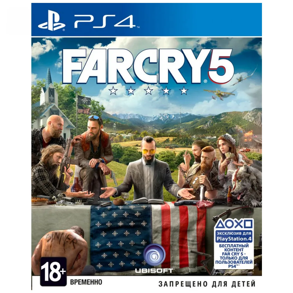 Игра для Sony PlayStation 4 Far Cry 5(русская версия