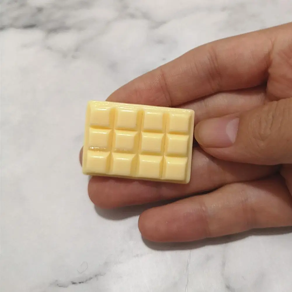 Yellow 100pcs 100 шт шоколадный слайм амулеты для моделирования Глина DIY Kit аксессуары коробка игрушка для детей поставки слаймов наполнитель - Цвет: Yellow 100pcs
