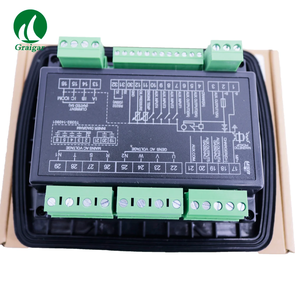  LXC3120 Diesel Auto Generator Controller Speed sensor voltage 1.0 to 24V (rms)