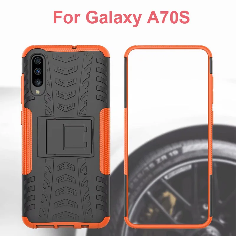 Силиконовый чехол для Samsung Galaxy A70 2019 гибридный Ударопрочный силиконовый A 71 51 2020 70 S