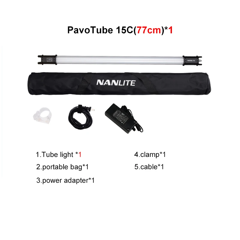 White NanGuang Nanlite светодиодный светильник RGB цвет 77 см 117 см 2700 к-6500 к ручной светильник для фотографии для видеосъемки - Color: White