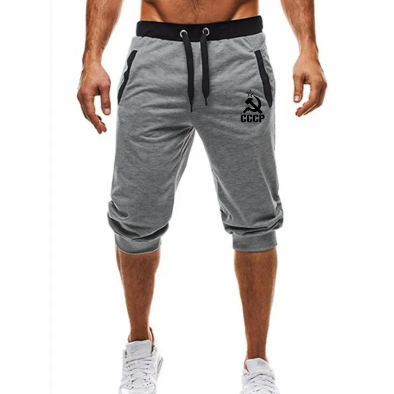 2019 New Fitness short jogging casual workout clothes men's 3XL shorts summer new fashion men's casual men's knee long shorts