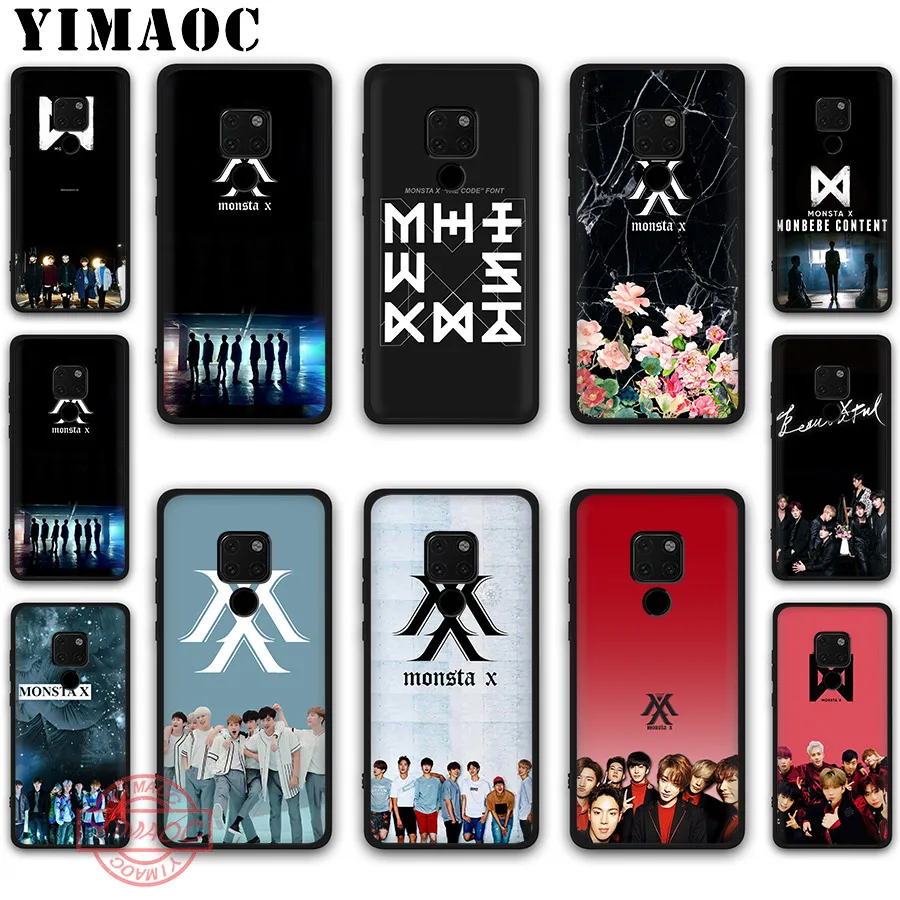 Мягкий силиконовый чехол YIMAOC MONSTAX Monsta X kpop для Huawei Mate 10 20 30 Lite Pro Nova 2i 3i 3 4 5i 2 |
