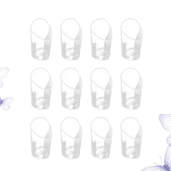 

15pcs Mini Dessert Cups Practical Clear Appetizer Cup Portable Jelly Pudding Mousse Cup for Home Shop