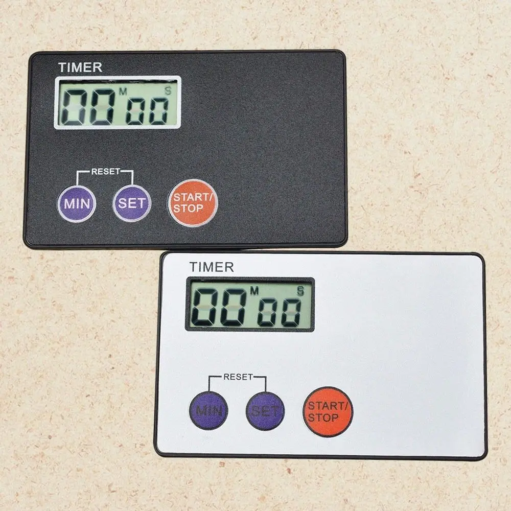 Цифровой мини таймер для кредитной карты кухонный Карманный Отдых приготовления
