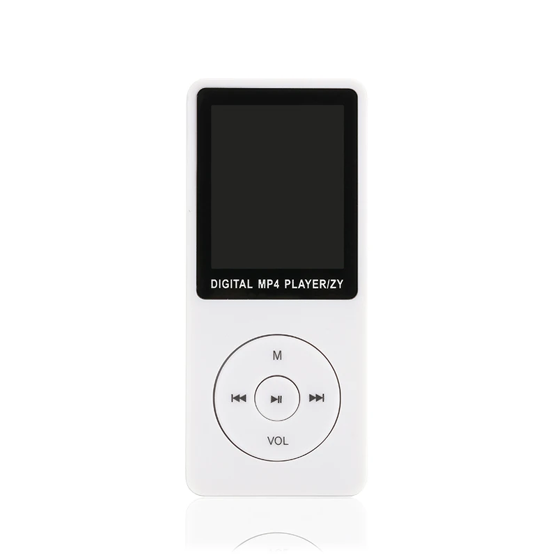 Белый Мини MP3 музыкальные плееры модный портативный MP3-плеер 1,8 дюймов ЖК-экран fm-радио с микрофоном Поддержка SD карты 128 Гб Walkman - Цвет: Белый