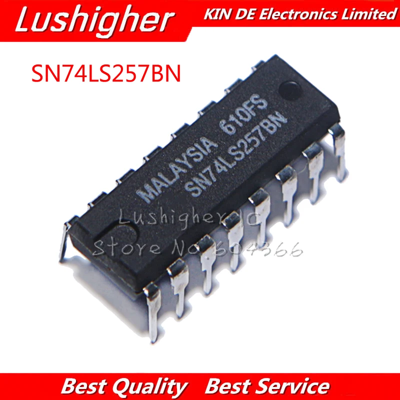 10 шт. SN74LS257AN DIP-16 SN74LS257BN DIP 74LS257 HD74LS257P | Электронные компоненты и принадлежности