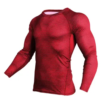 

Men's sports running fitness quick-drying tight warm long-sleeved bottoming training new hot T-shirt