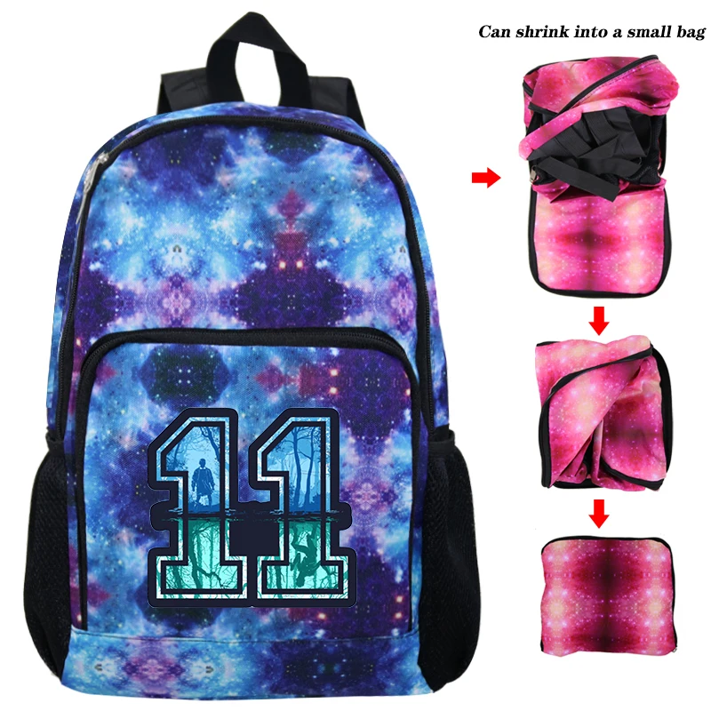 Plecak Mochila Stranger Things 3 Рюкзаки Sac A Dos Складные рюкзаки для школы подростков девочек женские дорожные сумки для ноутбука 8-10