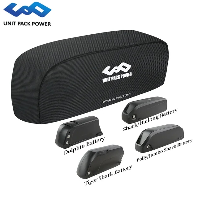 Bike Cover Waterproof Outdoor Electric Bike Battery Cover, Ebike