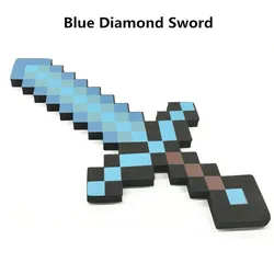 Espada y Hacha de Mosaico Elaborada con Goma Eva, Juguete Flexible, Suave y Colorido, ideal como Regalo de Cumpleaños para Niños, Novedoso