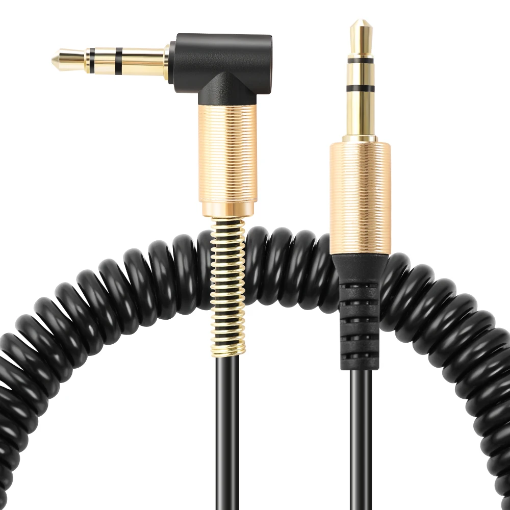 3.5mm Jack Spring Audio Cable Car Accessories for BMW E46 E90 E39 F10 F20 F30 E60 E36 E34 E70 E53 M3 M5 M6 X1 X3 X5 | Автомобили и