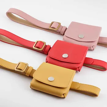 

Retro Waist Bags Women Designer Fanny Pack Fashion Belt Key Phone Dual-use Bag Decorated Simple Waist Bag Fanny Pack For Women
