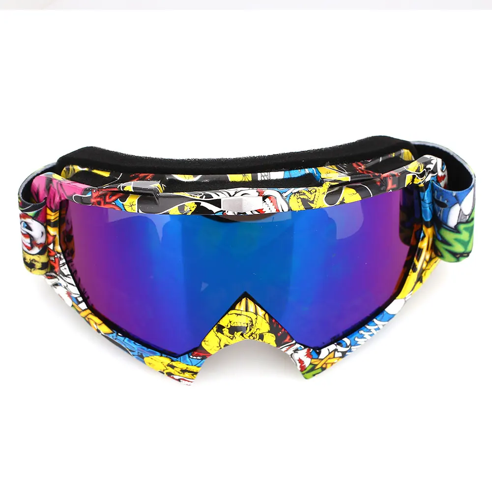 Прочные лыжные очки, антизапотевающие, велосипедные, для езды на снегоходах, противотуманные, с защитой от УФ-лучей, ветрозащитные,, для езды на велосипеде, 3 цвета