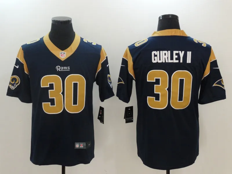 Мужская футболка из новой коллекции года в стиле Лос-Анжелес, Aaron Donald color rush Rams - Цвет: MEN