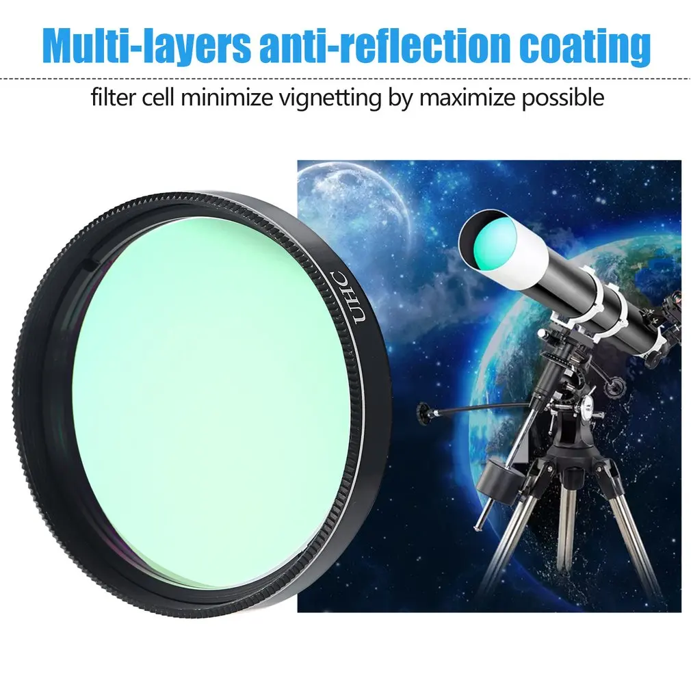 

Filter 2inch telescope filter for Astronomy Telescope Monocular Eyepiece Observations of Deep Sky Object